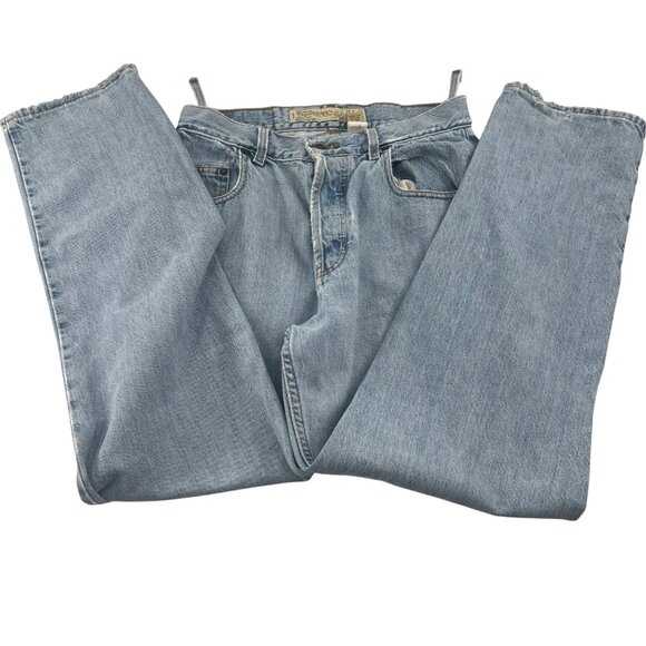 Vintage Abercrombie & Fitch Co. Men's Jeans Light Wash Cotton Size 30X30 - Picture 1 of 7